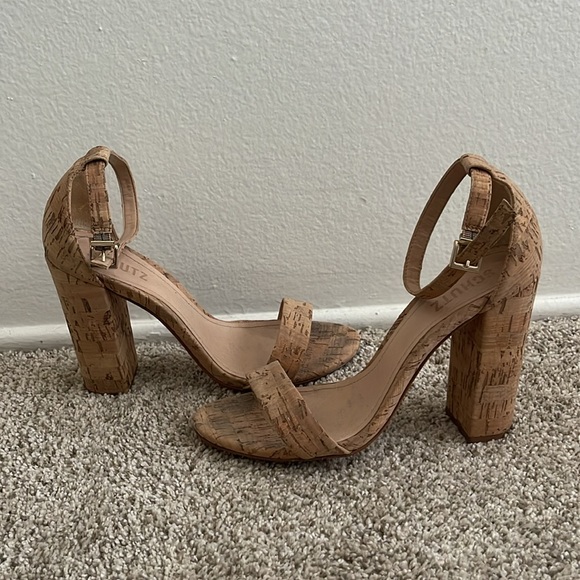 Schutz cork chunky heel - Picture 4 of 5
